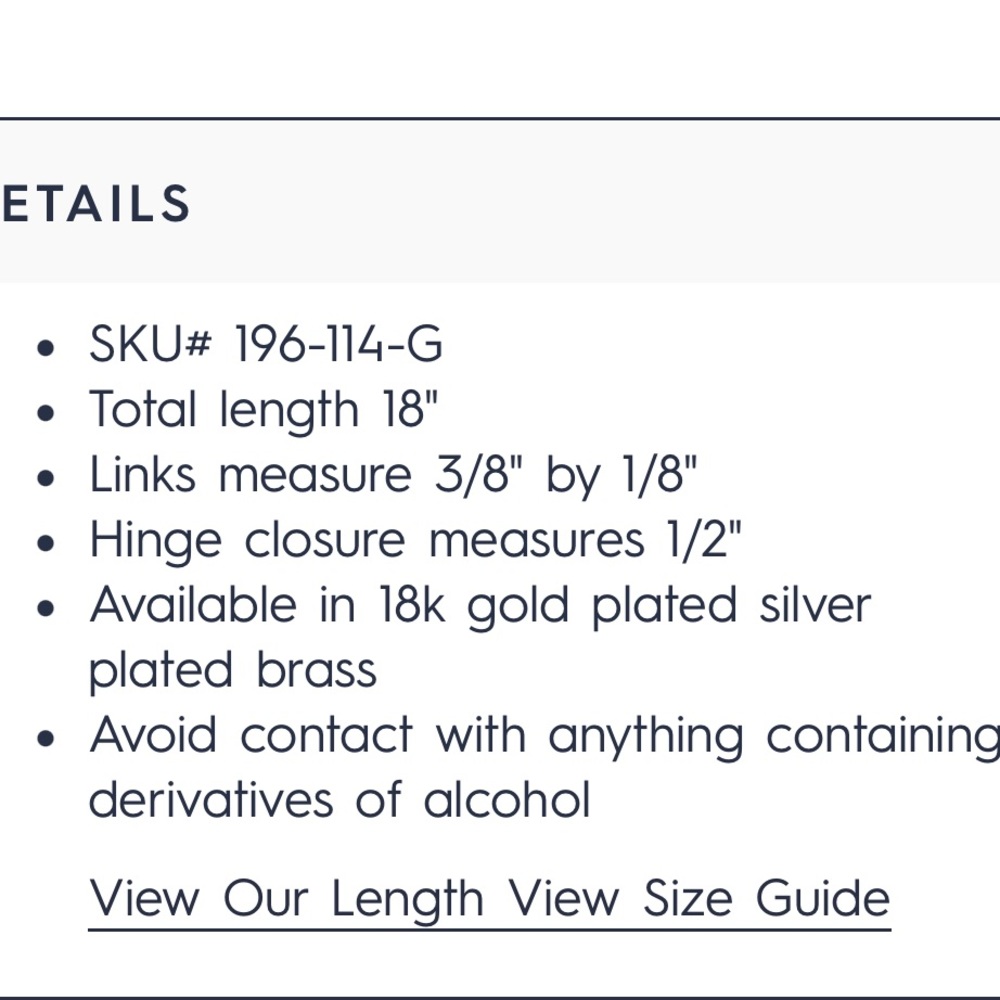 Gorjana Gold Link Necklace - Picture 5 of 5